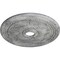 Ekena Millwork Diane Medallion (Canopies up to 6 1/4"), 24"OD x 3 5/8"ID x 1 1/4"P, Ultra Pure White Crackle CM24DIUWC - alternate 4
